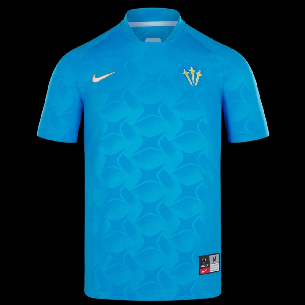NIKE NOCTA Turks & Caicos NRG Home Soccer Jersey In Blue Distant XS.